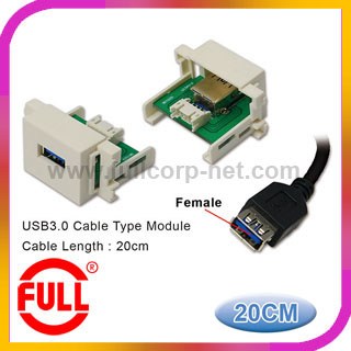 FA-2400-USB3.0(F-F)-PH-20CM