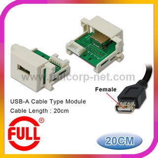 FA-2400-USB(F-F)-PH-20CM
